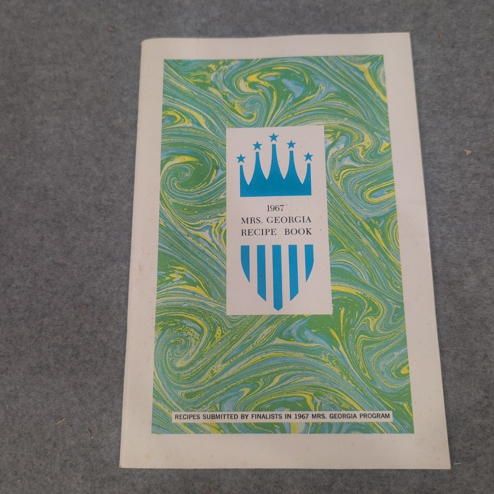 Vintage 1967 Mrs Georgia Recipe Book Atlanta Gas Light Company Mid Century Bookl - Picture 1 of 2